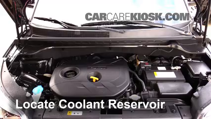 2014 Kia Soul ! 2.0L 4 Cyl. Coolant (Antifreeze) Add Coolant